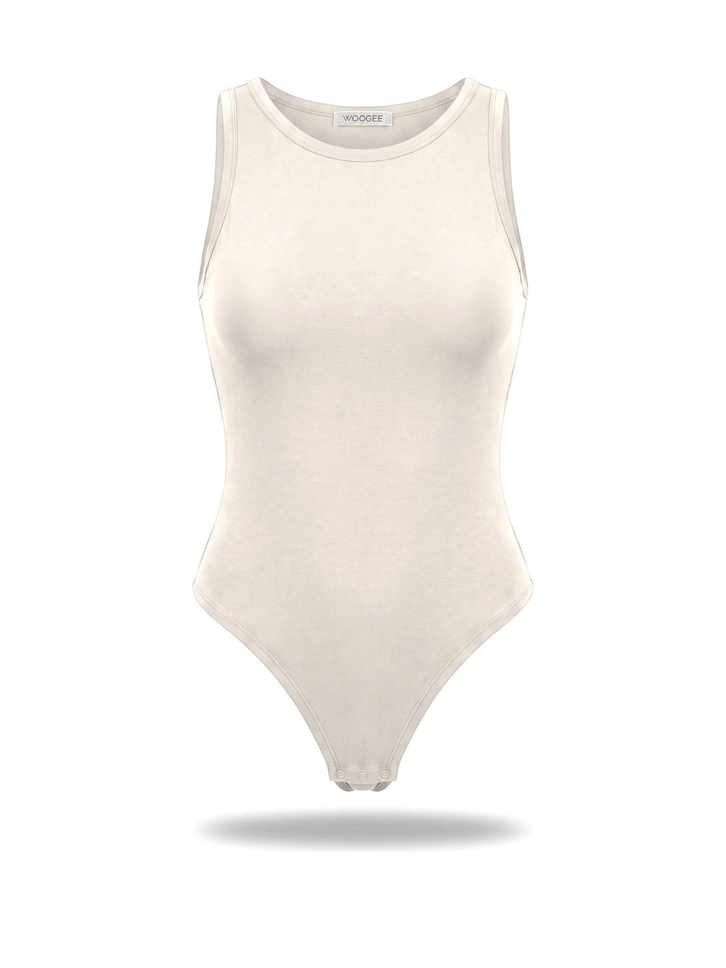 Bodysuit LOUNGE — Cream — WOOGEE