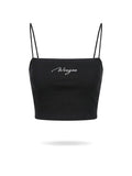 Top "SIMPLE NEW" — Black — WOOGEE