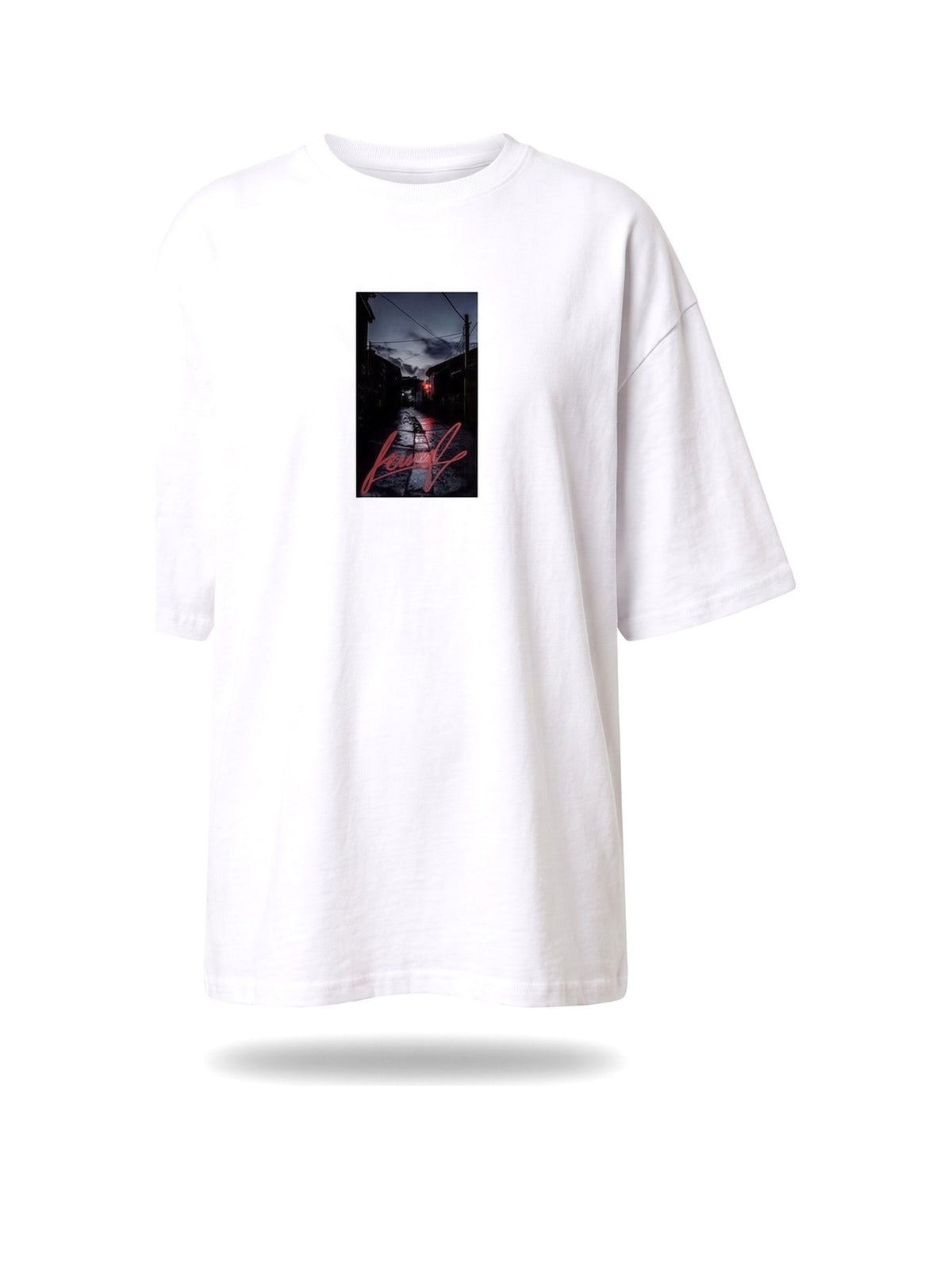 T-Shirt UNISEX — White — WOOGEE