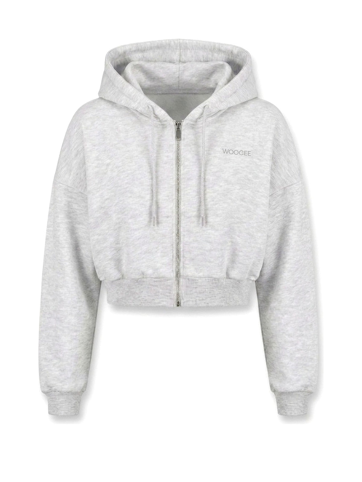 Hoodie MOVE — Grey Melange