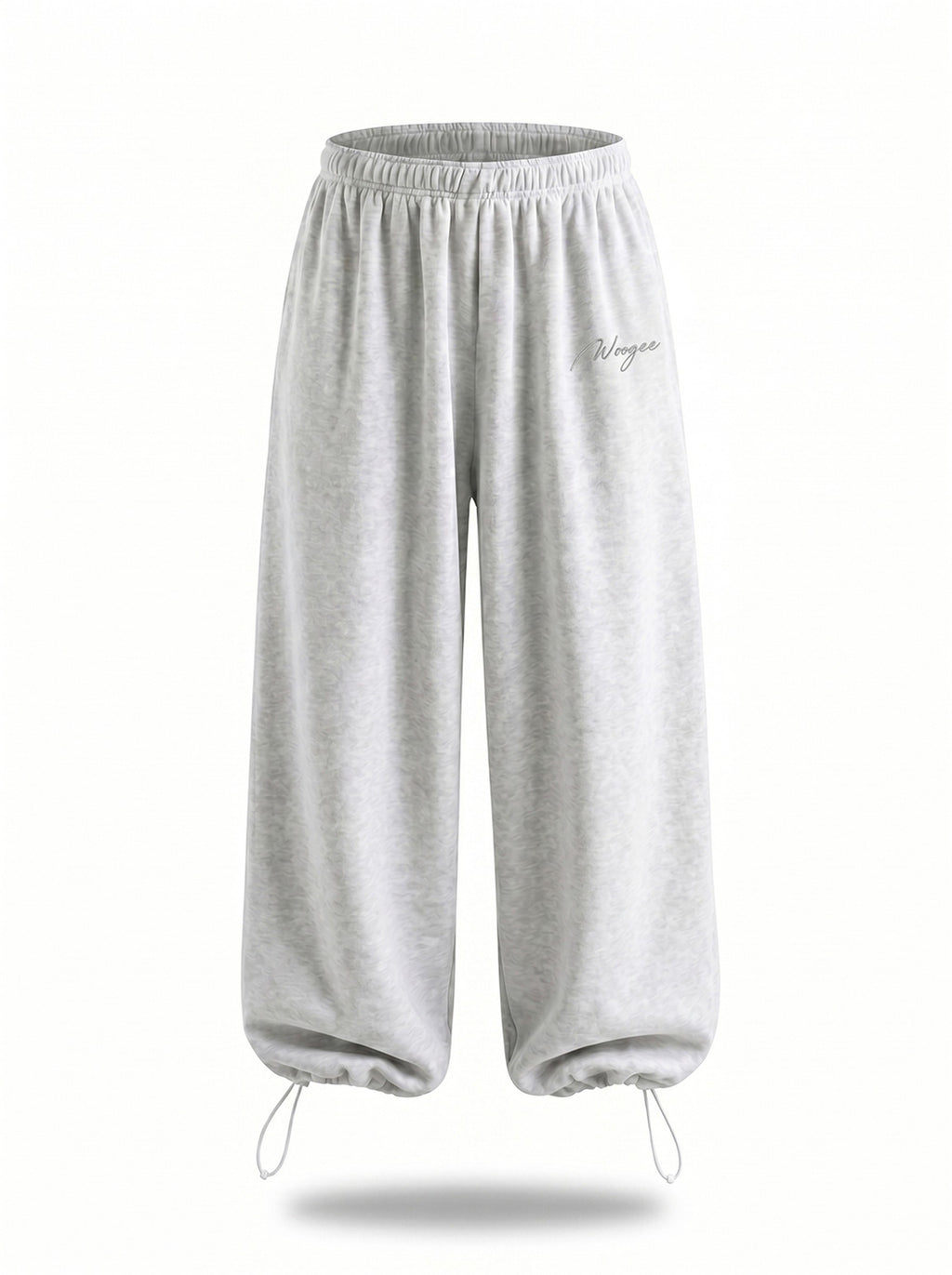 Pants BAGGY Winter — Grey Melange — WOOGEE