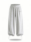 Pants BAGGY Winter — Grey Melange — WOOGEE