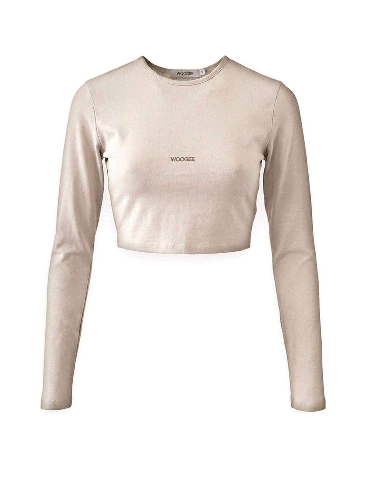 Crop Longsleeve LOUNGE — Cream
