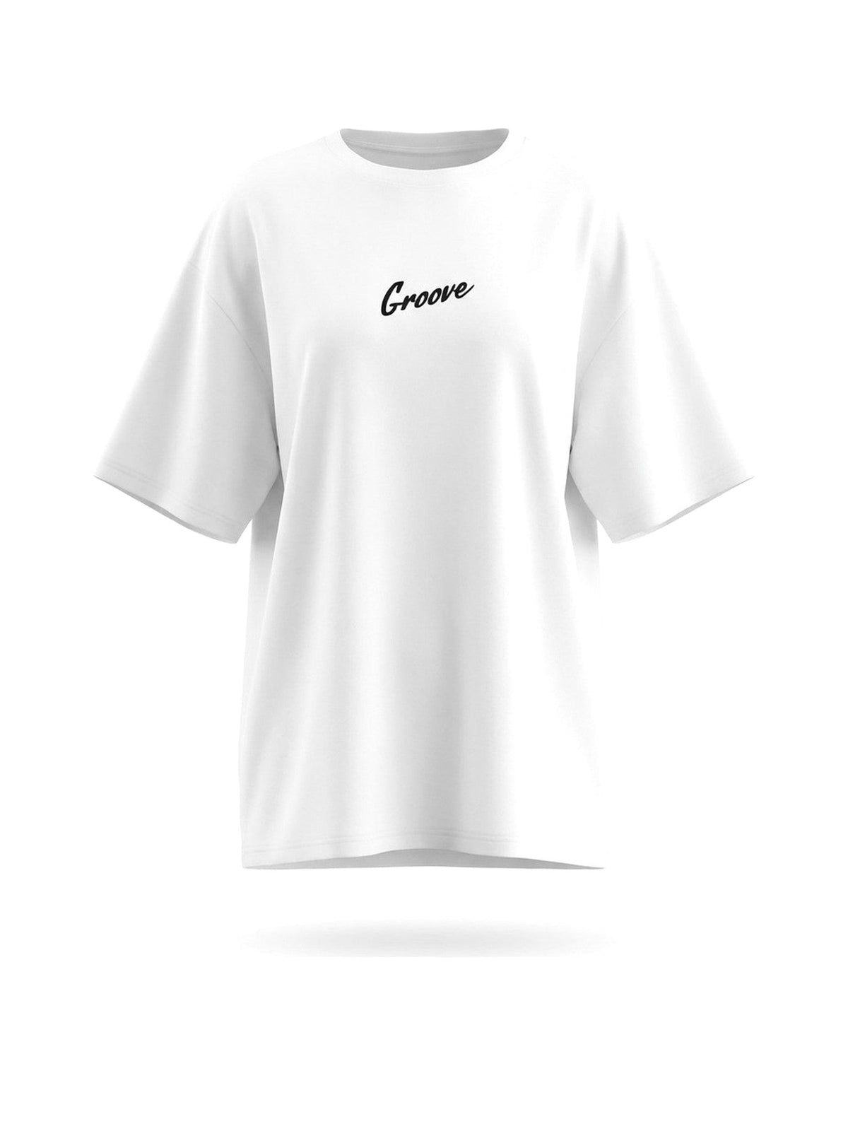 T-Shirt GROOVE — Weiß