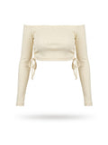 Longsleeve AMBITION — Milk — WOOGEE