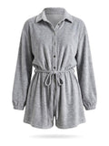 Women's Jumpsuit M-381 SOFTNESS — Marl Grey