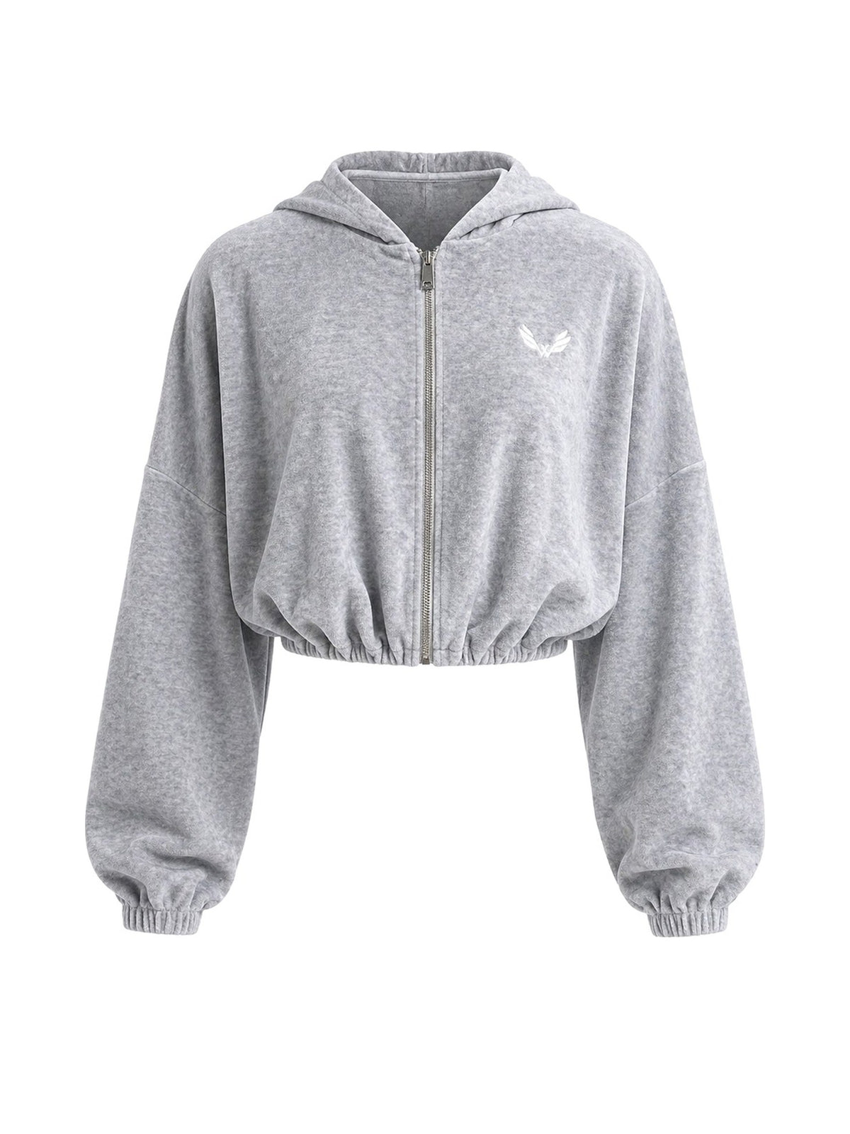 Hoodie ZIP SOFTNESS · Ash