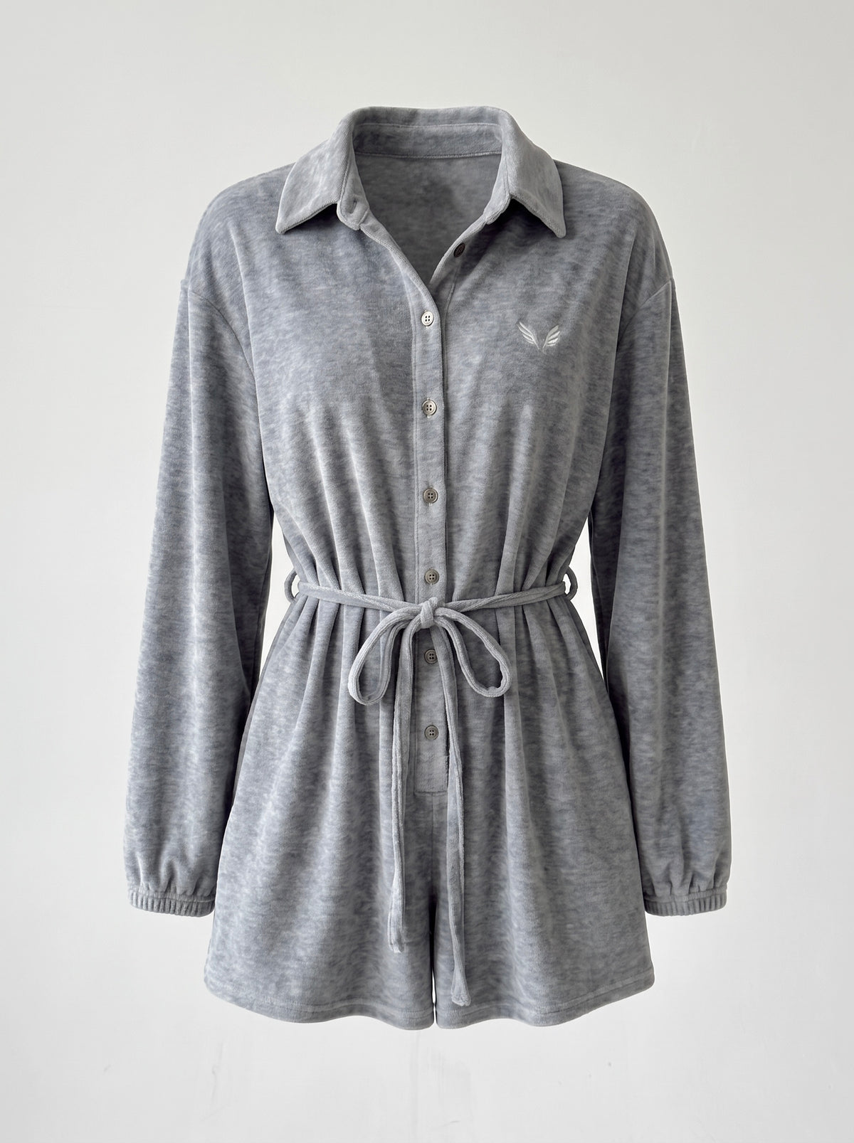 Women's Jumpsuit M-381 SOFTNESS — Marl Grey