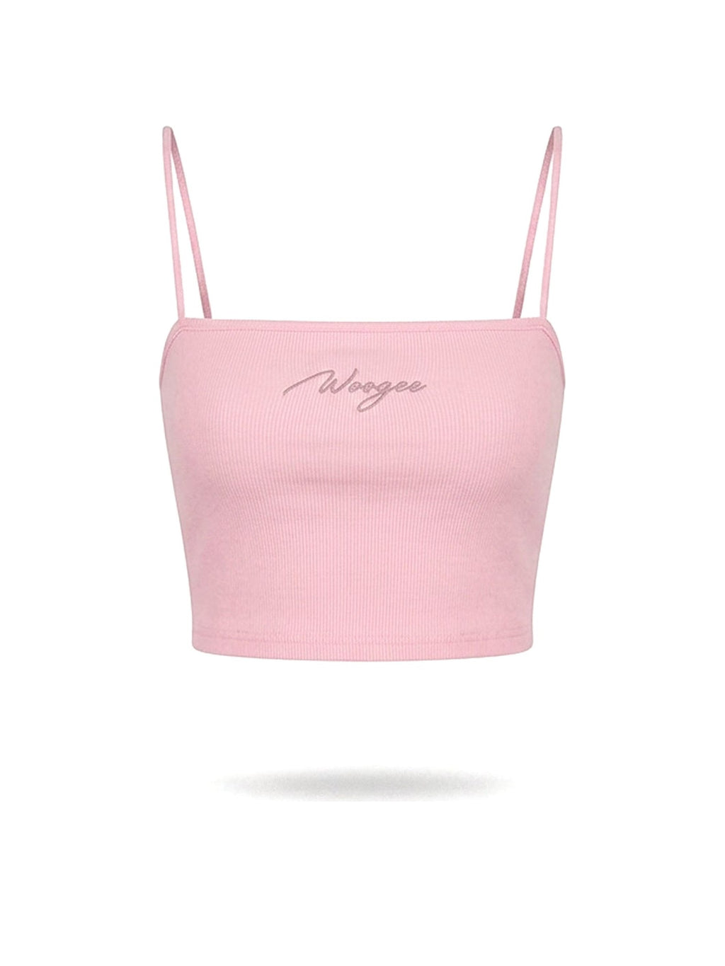 Top "SIMPLE NEW" — Pink — WOOGEE