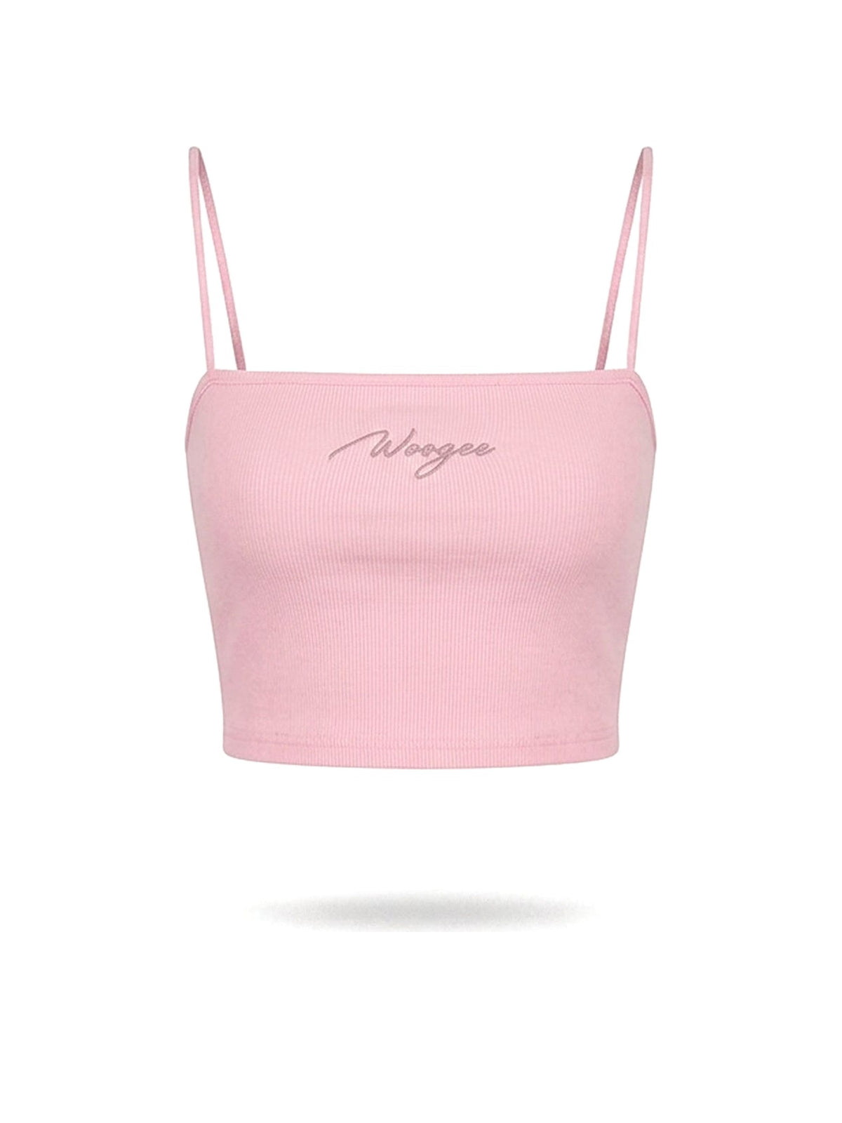 Top "SIMPLE NEW" — Pink — WOOGEE